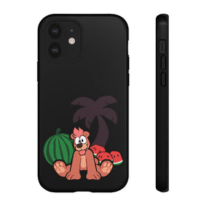 Tropical Bear - Phone Case Phone Case Motfal iPhone 12 Glossy 