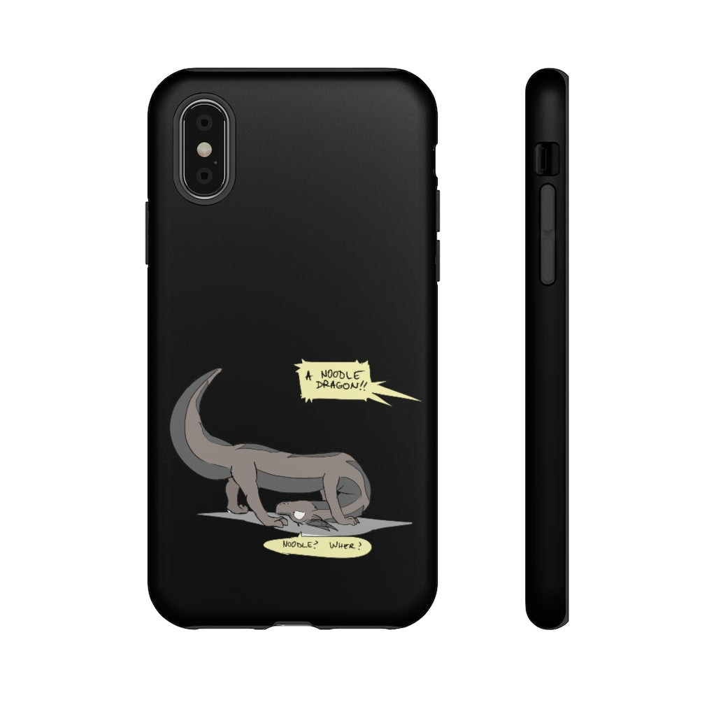 Confused Noodle Dragon - Phone Case Phone Case Zenonclaw iPhone X Matte 