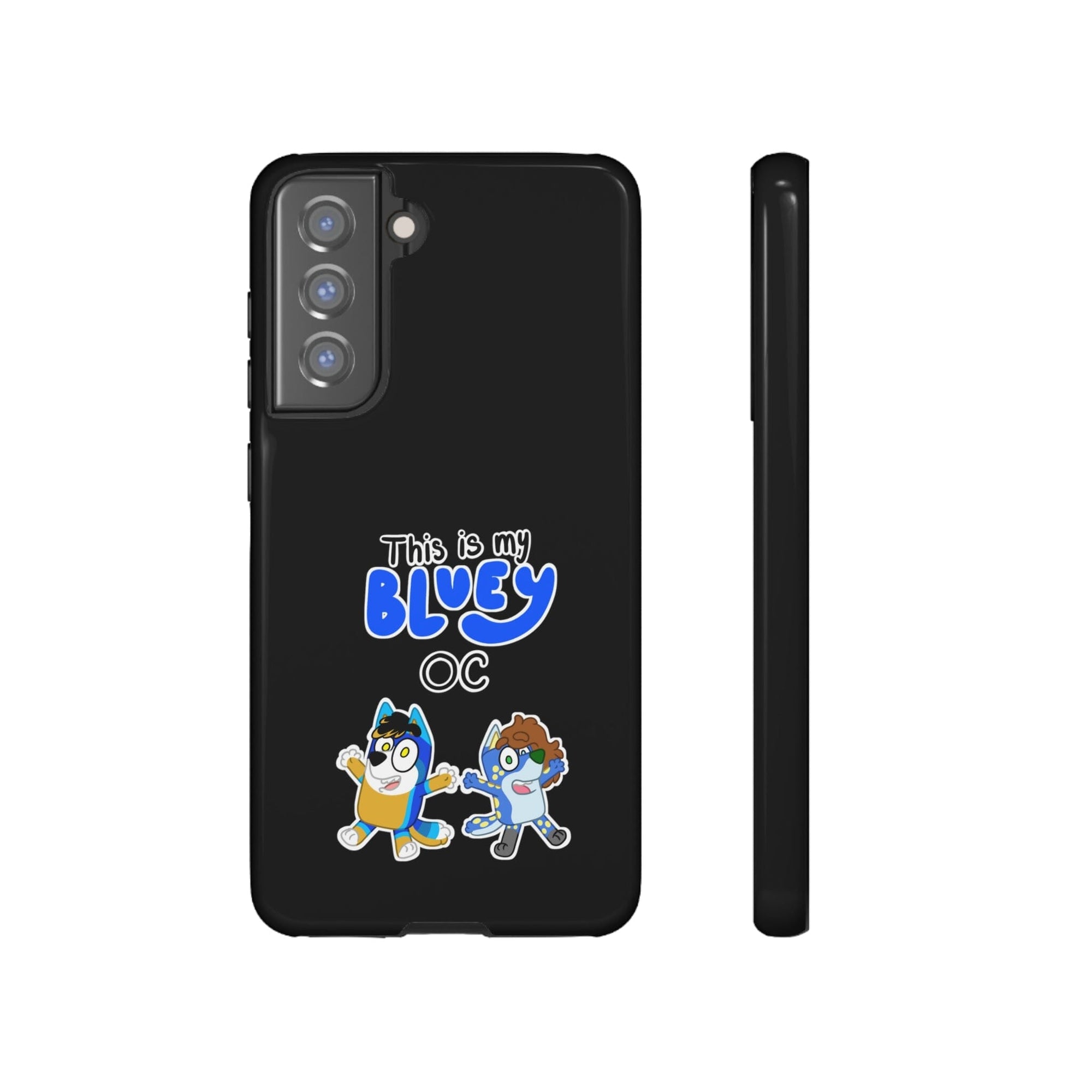 Hund The Hound - This is my Bluey OC - Phone Case Phone Case Printify Samsung Galaxy S21 FE Glossy 