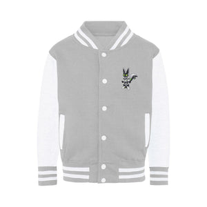 Yandroid - Varsity Jacket Varsity Jacket Lordyan Heather Grey / White XS 