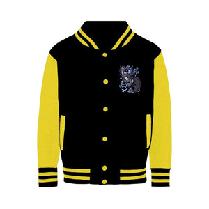 Spectrum Protogen - Varsity Jacket Varsity Jacket Jting-F Black/ Yellow XS 