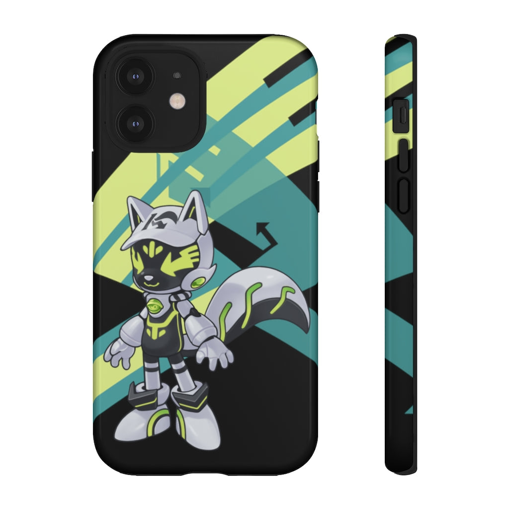 Robot Kitsune-Kyubit - Phone Case Phone Case Lordyan iPhone 12 Glossy 