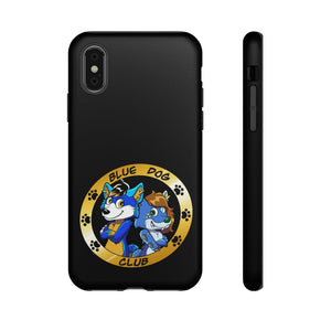 Hund The Hound - Blue Dog Club - Phone Case Phone Case Printify iPhone X Matte 