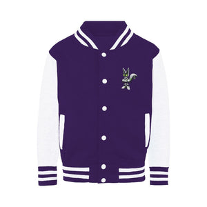 Yandroid - Varsity Jacket Varsity Jacket Lordyan Purple / White XS 