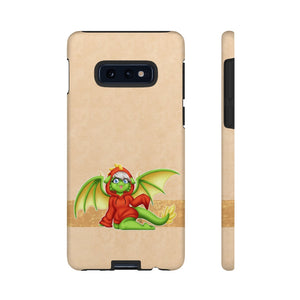 Green Hoodie Dragon by Sabrina Bolivar Phone Case Artworktee Samsung Galaxy S10E Matte 