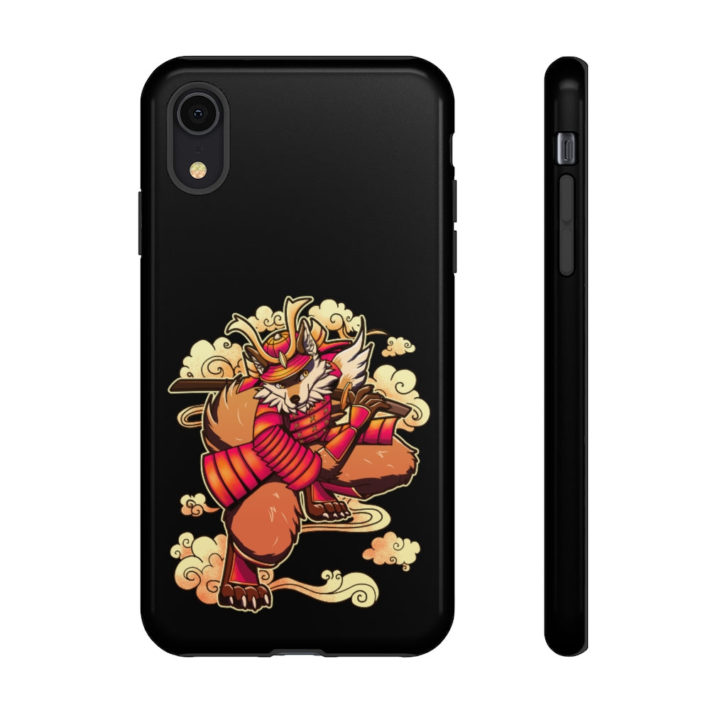 Furry Samurai by Isagu Art - Phone Case Phone Case Artworktee iPhone XR Glossy 