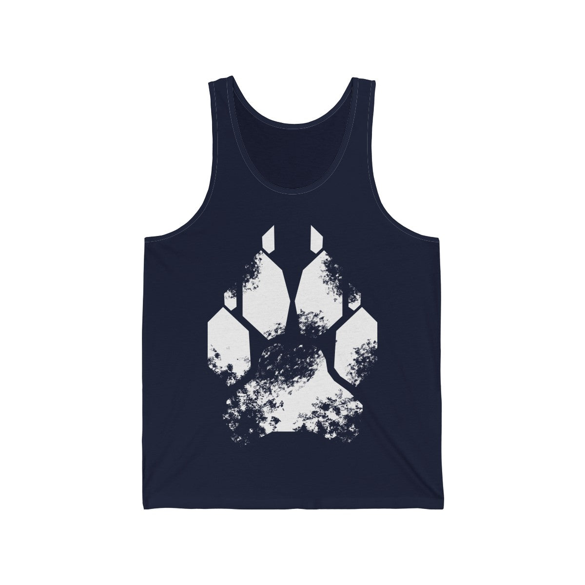 Splash White Canine - Tank Top Tank Top Wexon Navy Blue XS 