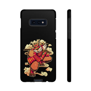 Furry Samurai by Isagu Art - Phone Case Phone Case Artworktee Samsung Galaxy S10E Matte 
