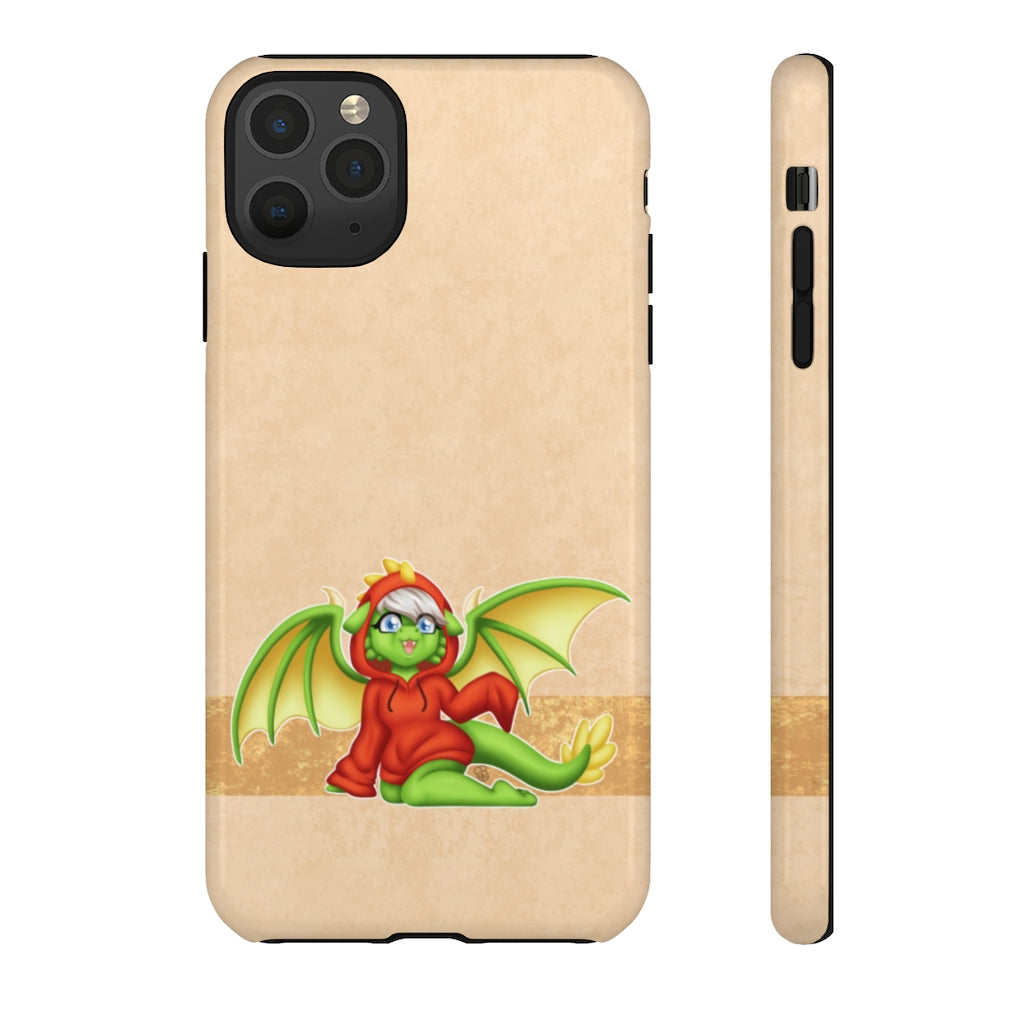 Green Hoodie Dragon by Sabrina Bolivar Phone Case Artworktee iPhone 11 Pro Max Glossy 