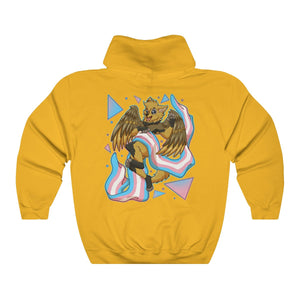 The Wolf Dragon - Hoodie Hoodie Cocoa Gold S 