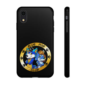 Hund The Hound - Blue Dog Club - Phone Case Phone Case Printify iPhone XR Glossy 