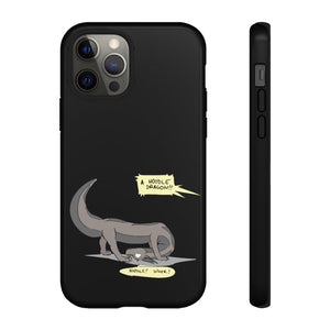 Confused Noodle Dragon - Phone Case Phone Case Zenonclaw iPhone 12 Pro Glossy 