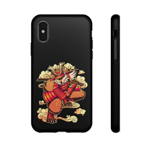 Furry Samurai by Isagu Art - Phone Case Phone Case Artworktee iPhone X Matte 
