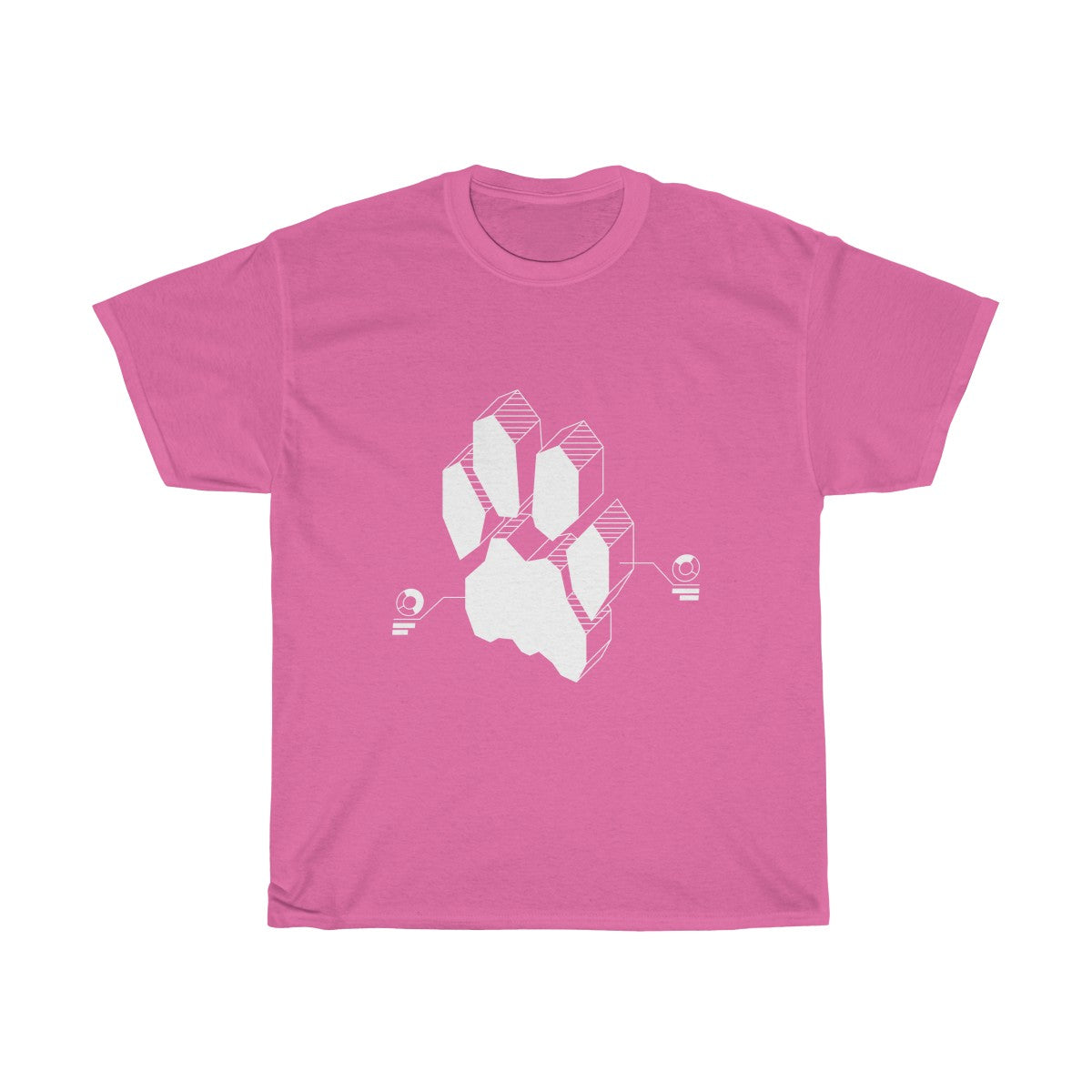 Techno Feline - T-Shirt T-Shirt Wexon Pink S 