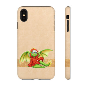 Green Hoodie Dragon by Sabrina Bolivar Phone Case Artworktee iPhone XS MAX Matte 