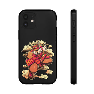 Furry Samurai by Isagu Art - Phone Case Phone Case Artworktee iPhone 12 Mini Glossy 