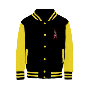 Rabbizorg Hero-Litfur - Varsity Jacket Varsity Jacket Lordyan Black/ Yellow XS 
