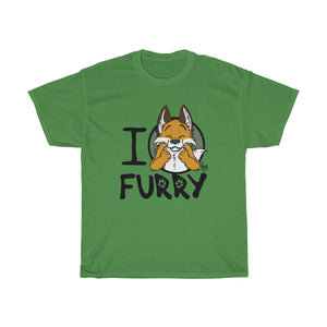 I Fox Furry - T-Shirt T-Shirt Paco Panda Green S 