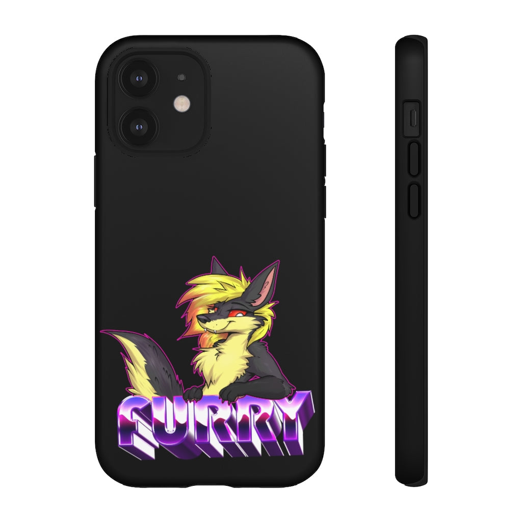 Hellhound Girl - Phone Case Phone Case Zenonclaw iPhone 12 Matte 