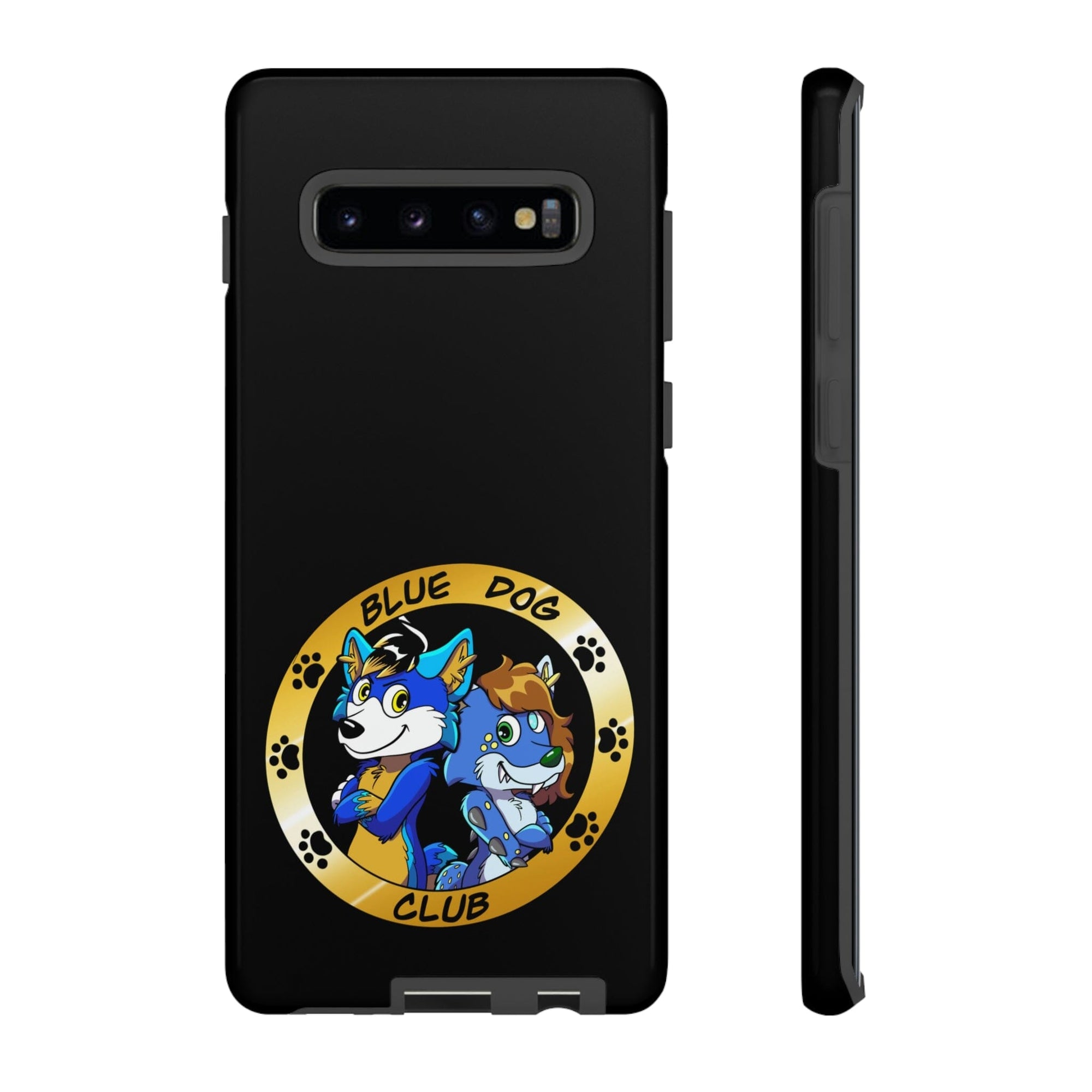Hund The Hound - Blue Dog Club - Phone Case Phone Case Printify Samsung Galaxy S10 Plus Glossy 