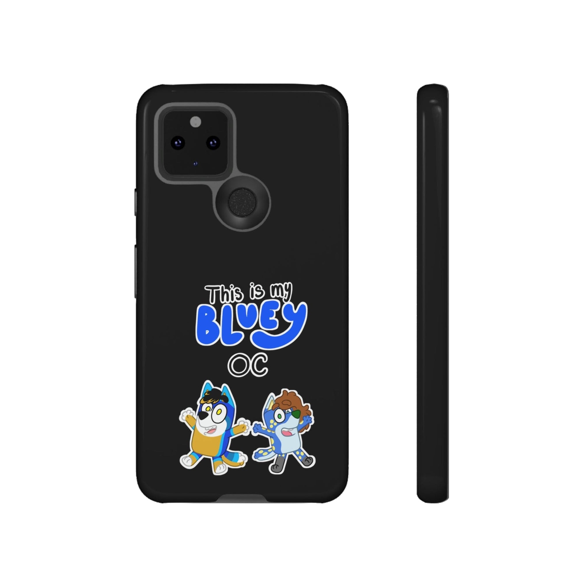 Hund The Hound - This is my Bluey OC - Phone Case Phone Case Printify Google Pixel 5 5G Glossy 