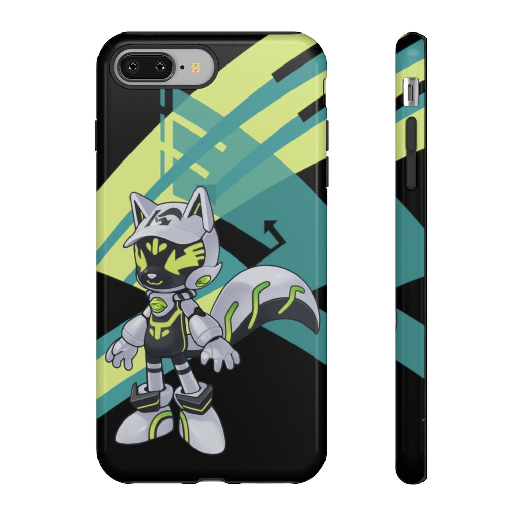 Robot Kitsune-Kyubit - Phone Case Phone Case Lordyan iPhone 8 Plus Glossy 