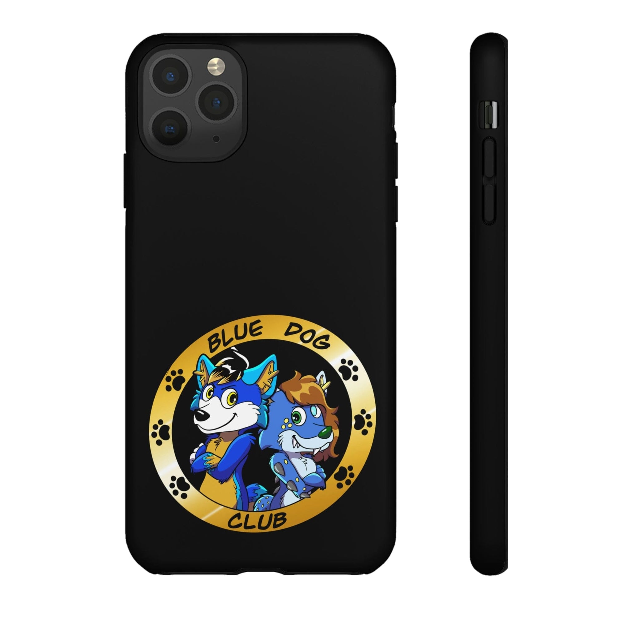 Hund The Hound - Blue Dog Club - Phone Case Phone Case Printify iPhone 11 Pro Max Matte 