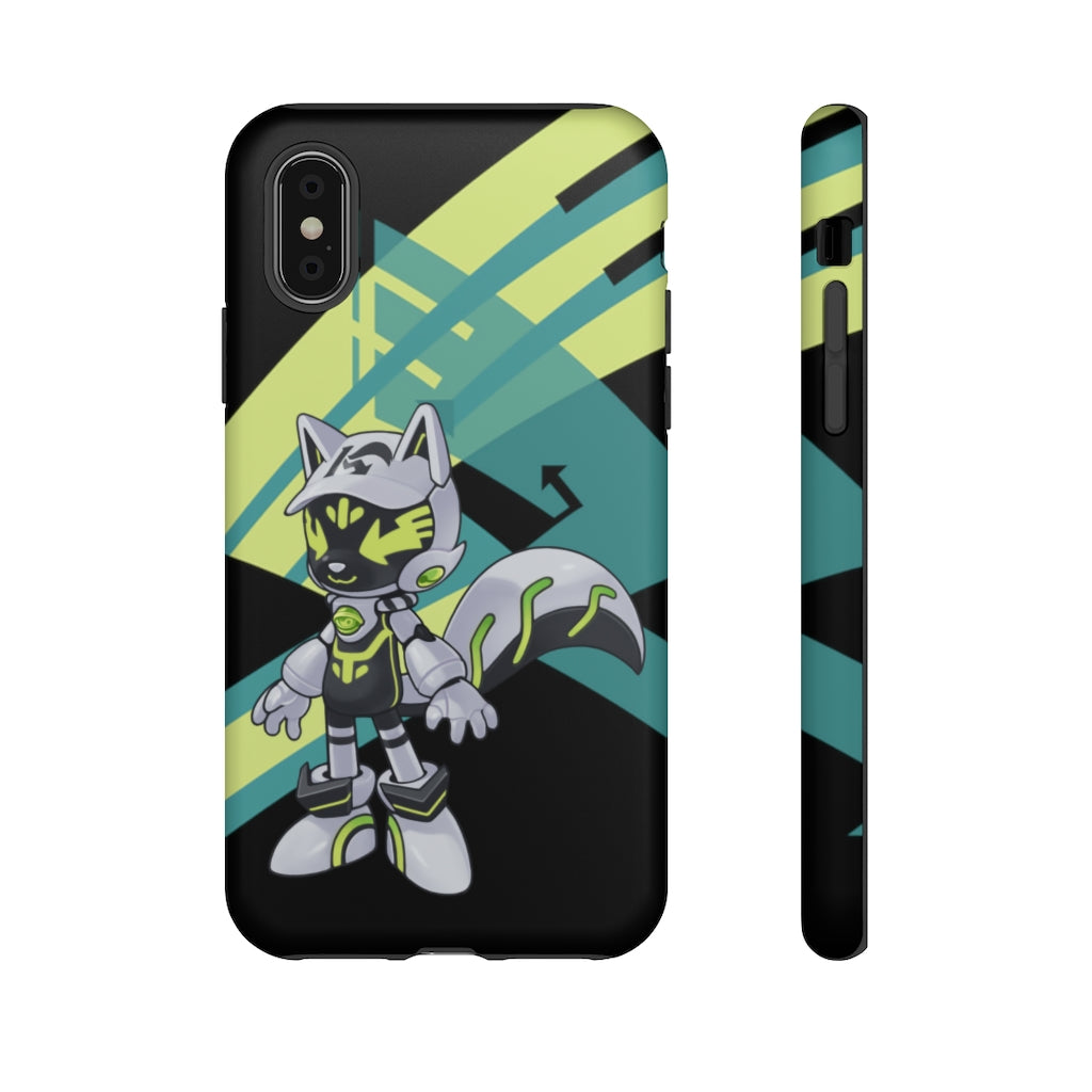 Robot Kitsune-Kyubit - Phone Case Phone Case Lordyan iPhone XS Matte 