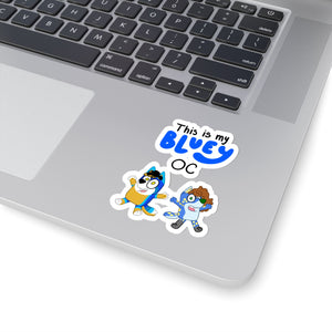 This is my Bluey OC - Sticker Sticker AFLT-Hund The Hound 